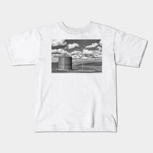 Silos Palouse B+W Kids T-Shirt